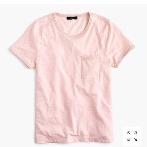 JCrew slub cotton ringer T shirt - large